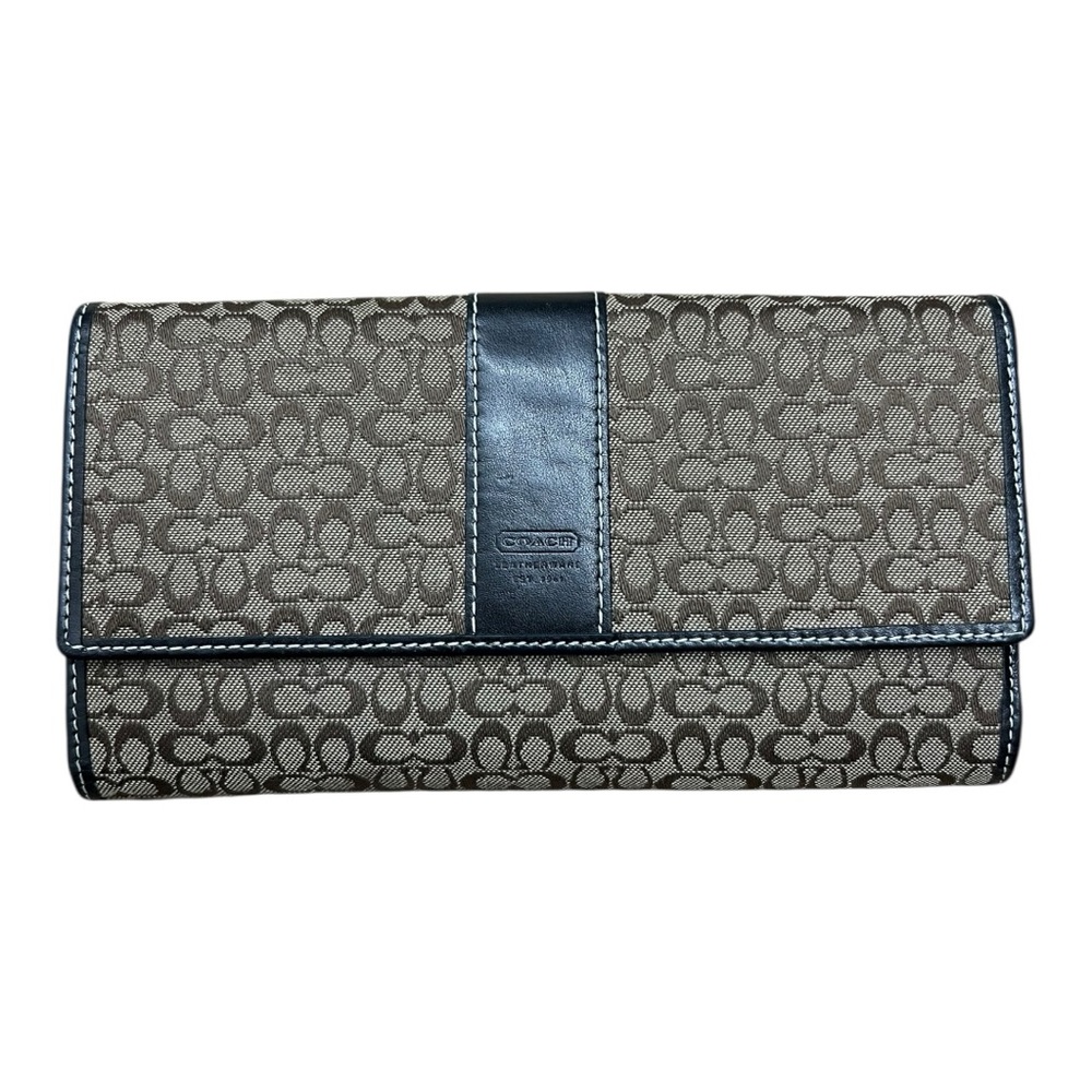 Vintage Coach Tri-fold Wallet
